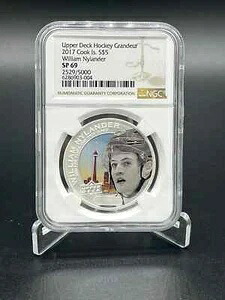 2017年 クック諸島 銀貨 1オンス 999 ウィリアム・ナイランダー アッパーデッキ NGC SP69 標本