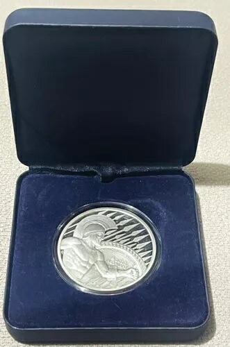 ギリシャ 10ユーロ 2020 KM# 333 テルモピュライの戦いから2500年 銀貨