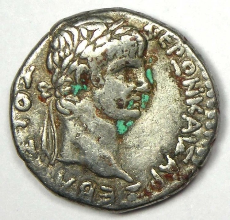 ローマ帝国アンティオキア、セレウキス・ネロとポッパエア、ARドラクマ銀貨、西暦54～68年 - VF｜WORLD RESOURCE【KING店】