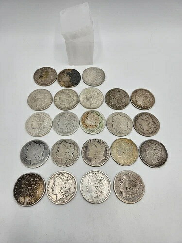 ??(22) モルガン シルバー ダラー 1ドル 米国コイン CULL 問題あり/低品位ロット｜WORLD RESOURCE【KING店】 281,655円