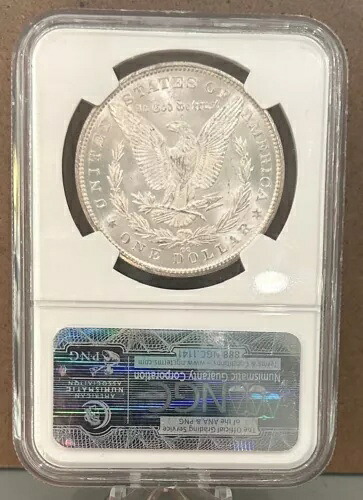 1881年CCモルガン銀貨 - NGC MS 62