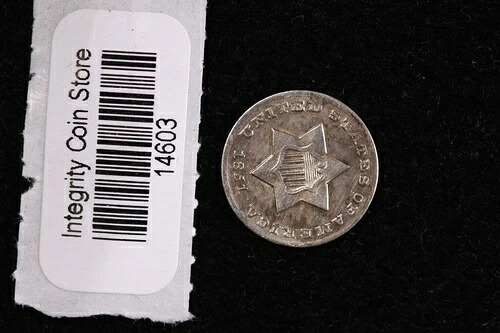 1851-O 銀貨3セント硬貨。お手頃価格のコレクターズコイン。店舗番号：14603｜WORLD RESOURCE【KING店】