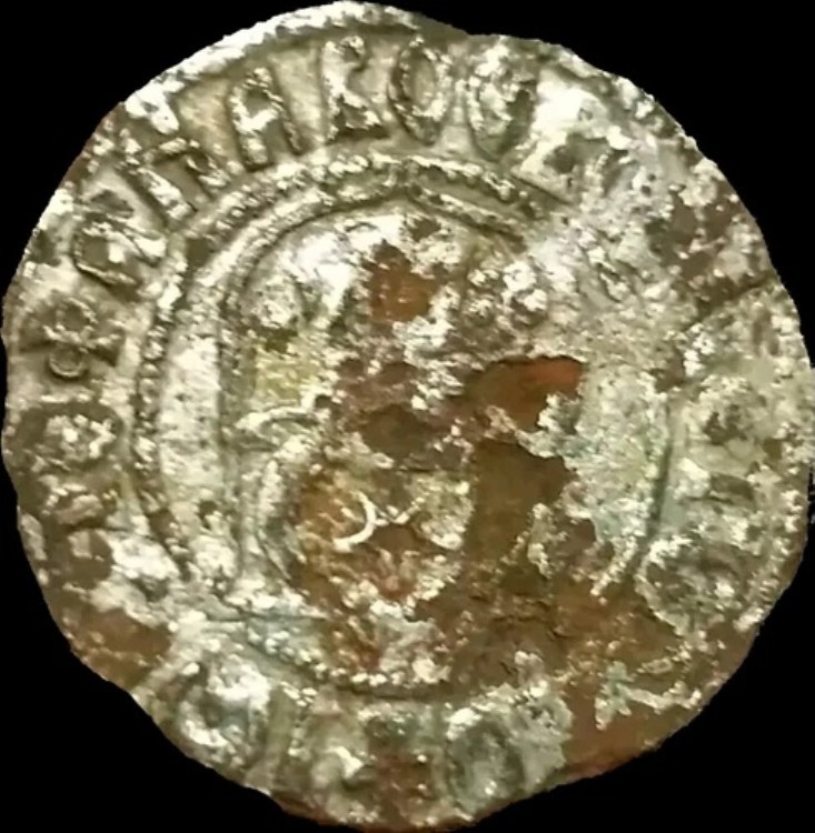 ステファニタ・ヴォダ＝ステファン4世（1517-1527年）。中世モルドバ。銀メッキのグロス
