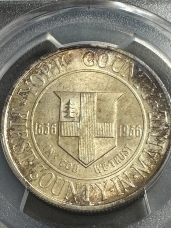 1936年ヨーク記念ハーフ、PCGS67+、CACステッカー付き、送料無料 284,130円