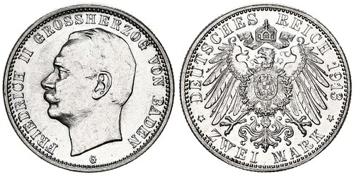 エンパイア - バス 2 マーク 1913 G 大公フリードリヒ II F.St 123102