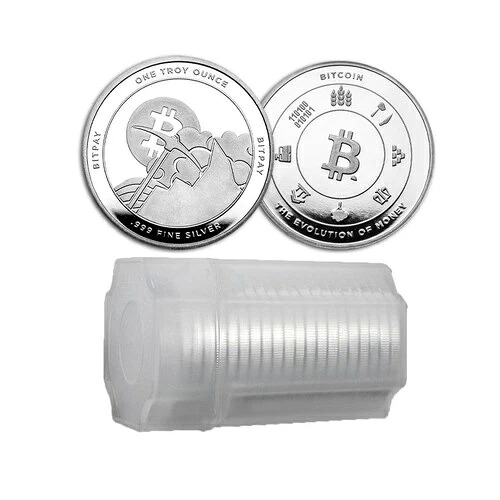 1オンス シルバーラウンド - BitPay - 20枚セット