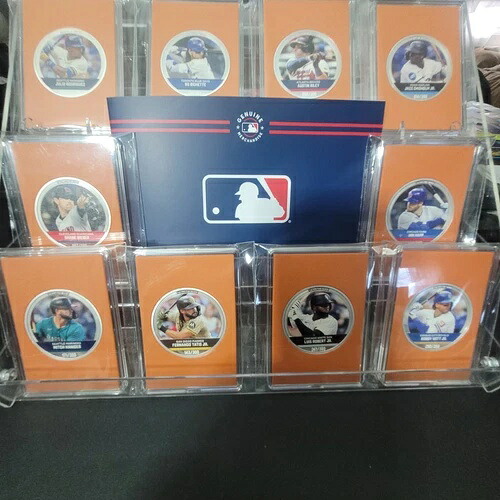 2024年 1オンス シルバー MLB トレーディングコイン 10枚セット トパーズ ミント数｜WORLD RESOURCE【KING店】