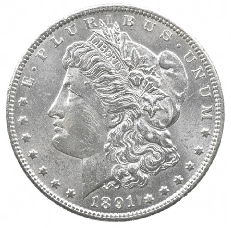 1891-CC モルガン銀貨 *6068｜WORLD RESOURCE【KING店】