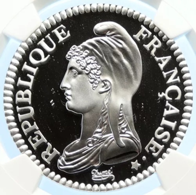2000年 フランス ラージ リバティ アートワーク デュプレ プルーフ シルバー 10フラン NGC コイン i97523|WORLD RESOURCE【KING店】