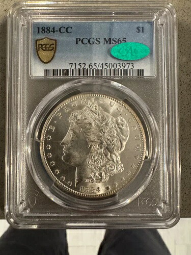 1884年CCモルガン銀貨 PCGS MS-65 CAC｜WORLD RESOURCE【KING店】 309,870円