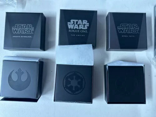 2017年ニウエ スターウォーズ ローグワン＆アナキンスカイウォーカー 1オンス カラー銀貨 4枚｜WORLD RESOURCE【KING店】