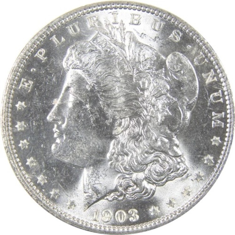1903年 O モルガン・ダラー 未流通銀貨 1ドル SKU:I18887|WORLD RESOURCE【KING店】