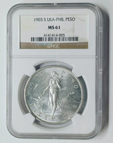 1903-S フィリピン ペソ MS61 NGC 28979｜WORLD RESOURCE【KING店】