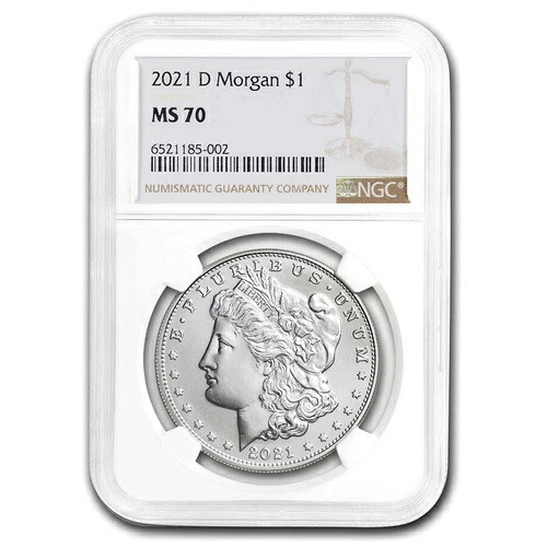 2021-D 銀モルガン・ダラー MS-70 NGC｜WORLD RESOURCE【KING店】