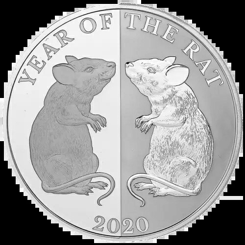 子年ミラ??ー評議会銀貨（第5回）2020年 - トケラウ - 1オンス PP-｜WORLD RESOURCE【KING店】