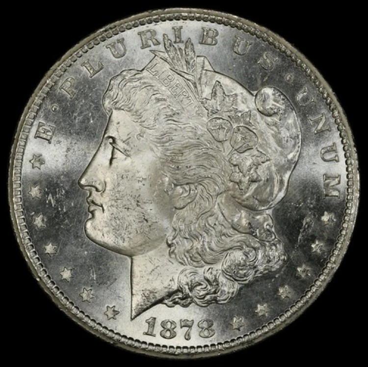 1878-CC $1 PCGS MS 63 CAC
