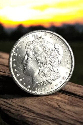 1899-O モルガン銀貨 ジェムブリリアント 未流通