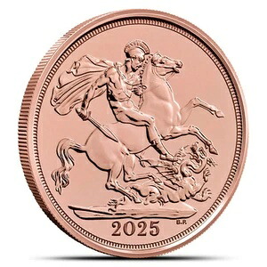 2025年 イギリス 金ソブリンコイン (BU)