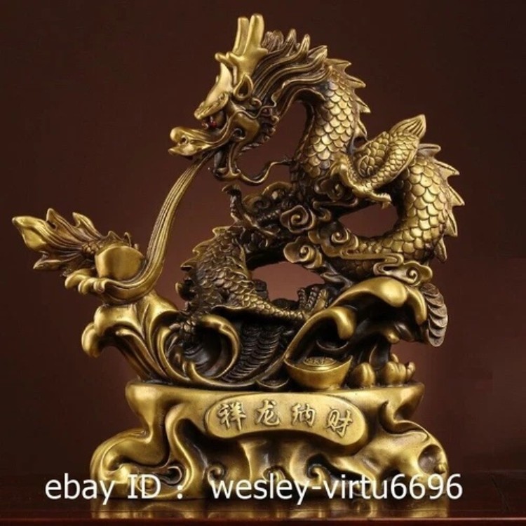 楽天市場】蛇の置物 銅製金コブラ（招財進寶） : 中国貿易CTC