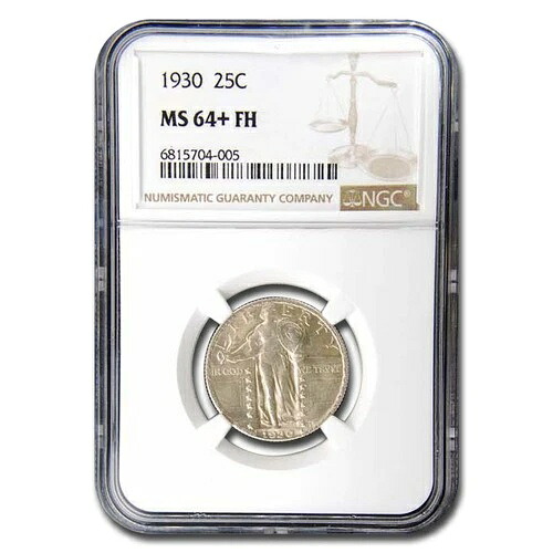 1930年 スタンディング・リバティ・クォーター MS-64+ NGC (FH)｜WORLD RESOURCE【KING店】