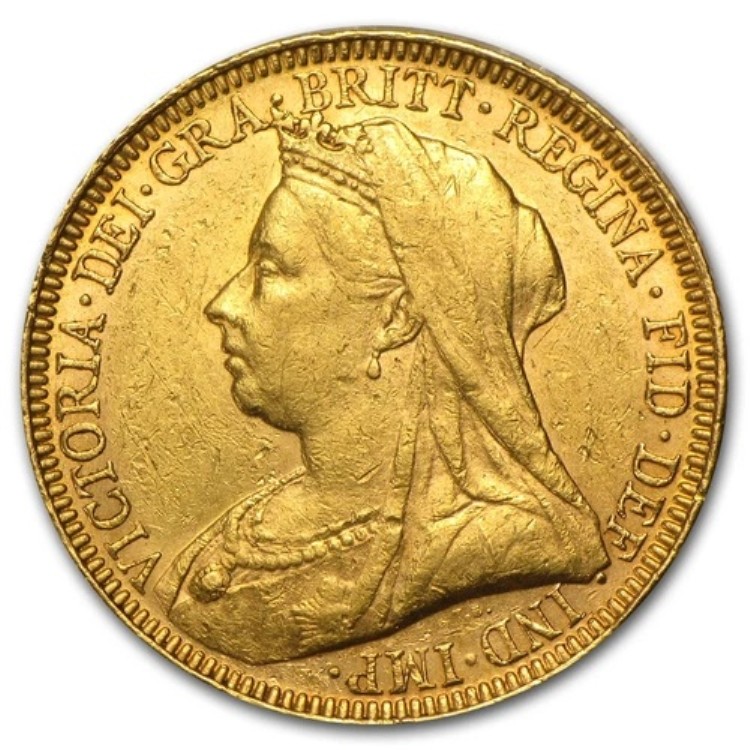 1893-1901 イギリス ゴールドソビエト ヴィクトリア ベールヘッド 平均円｜WORLD RESOURCE【KING店】 322,245円