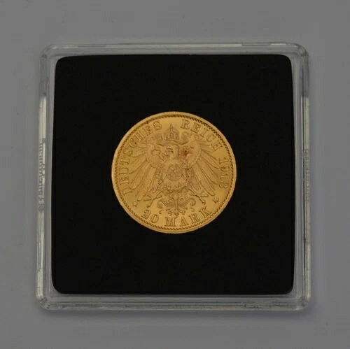 1912年ドイツ プロイセン ヴィルヘルム2世 20マルク金貨 NGC MS63 1912年ドイツ プロイセン ヴィルヘルム2世 20マルク金貨 NGC MS63