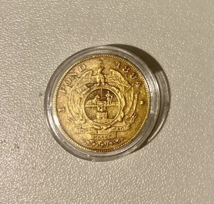 1894年南アフリカ1ポンド金貨｜WORLD RESOURCE【KING店】
