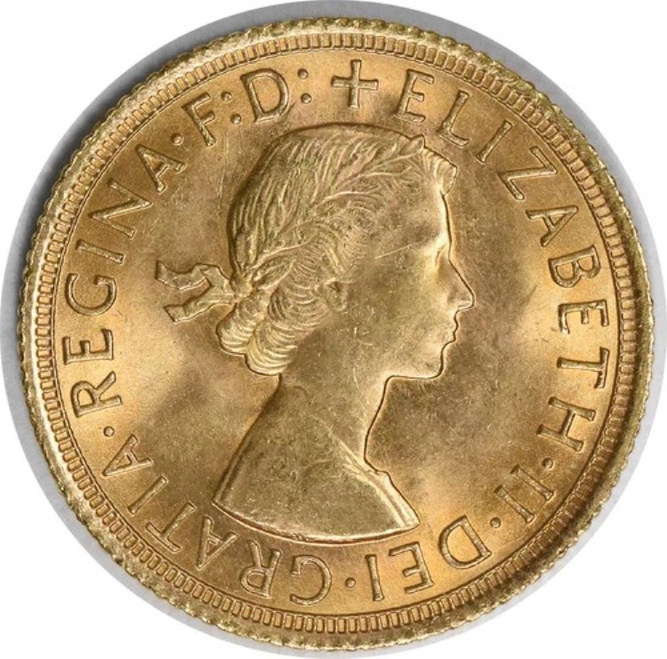 1966年 イギリス 1 ソブリン KM908 BU 未認定 #825｜WORLD RESOURCE【KING店】