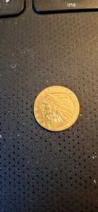 1908年 2.50ドル インディアンヘッド金貨 #10 r2