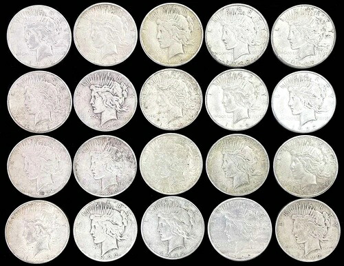 1922年 サンフランシスコ平和記念 1ドル硬貨 フロリダ 20枚セット 必ずお読みください*｜WORLD RESOURCE【KING店】