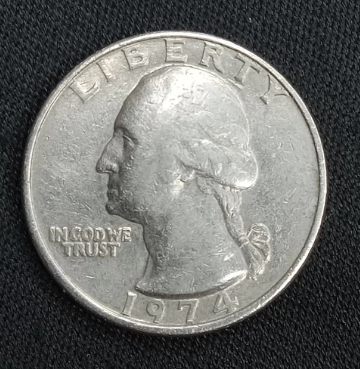 楽天市場】【銀貨】アメリカ ワシントン 1/4ドル(25セント)銀貨