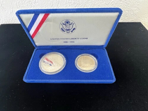 楽天市場】【プルーフセット】アメリカ 自由の女神 1ドルプルーフ銀貨