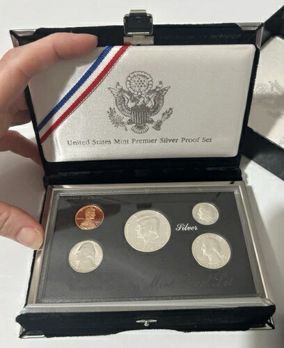 楽天市場】1995 米国造幣局プレミア シルバー プルーフ セット : 世界