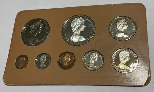 楽天市場】1975 年ベリーズ貨幣プルーフセット フランクリンミント 8