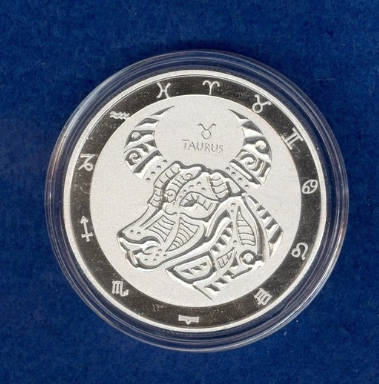 楽天市場】トケラウ 12星座シリーズ 5ドルプルーフ銀貨 2021年 12種全