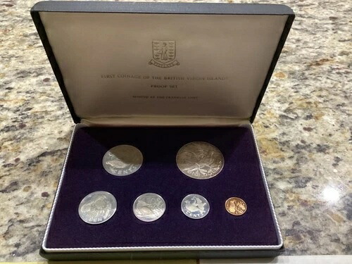 楽天市場】1974年 イギリス領ヴァージン諸島 プルーフコインセット