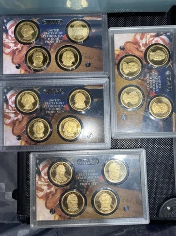 楽天市場】アメリカ 貨幣セット 8枚 未使用 建国記念 ケネディハーフ