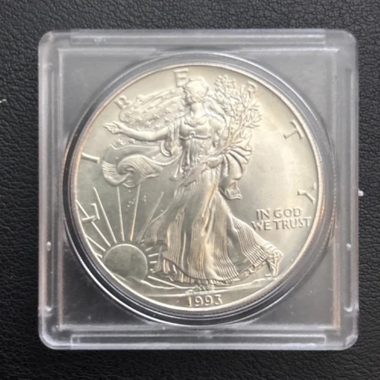 楽天市場】アメリカイーグル1ドル銀貨 1993年 : 紅林コイン