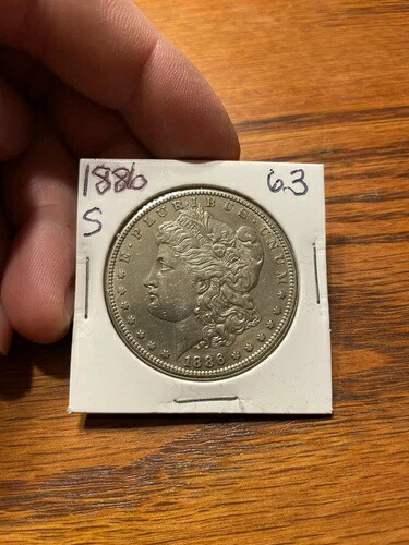 1886-S モルガン銀貨