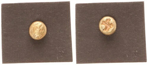アンティーク / ギリシャ、イオニア ミレット 1/24 スタテルゴールド 紀元前600~550年 71686