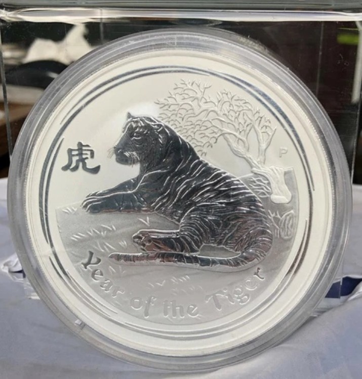 楽天市場】オーストラリア 30ドル銀貨 2003年 1キロ プルーフ 銀貨