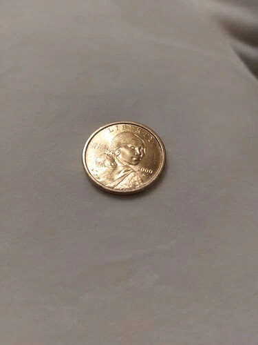 2000 D サカガウィア 1ドル硬貨 米国リバティ ゴールドカラー 流通 507,760円
