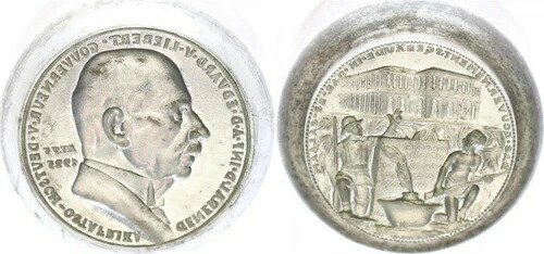 プレゲステンペルペア（ダイス）メダル 1925 エドゥアルト リーベルト 87522