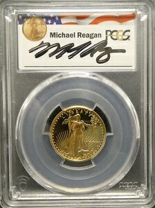 1991年 P $10 ゴールドイーグル PCGS PR69 DCAM レーガン レガシー シリーズ