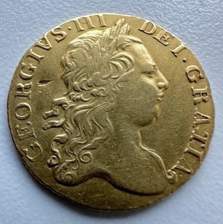 1771年ギニー - ジョージ3世英国金貨*422