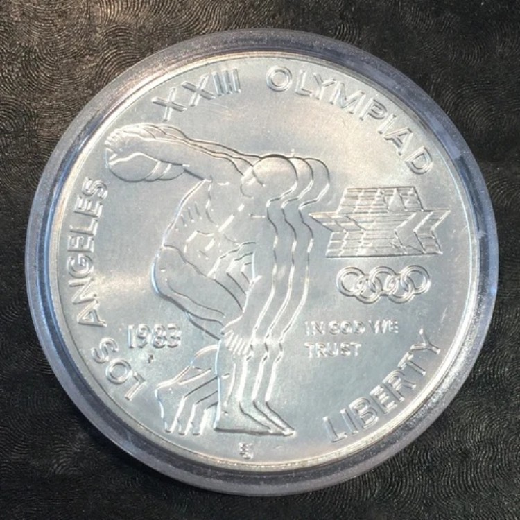 1984年オリンピック記念銀貨3枚セット ロサンゼルスオリンピック 1ドル銀貨 1984年五輪記念銀貨 3枚セット 未