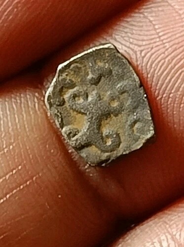#A10#古代インド サウラストラ ジャナパダ パンチマーク 銀貨 紀元前600年 希少