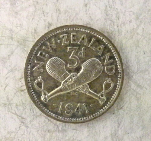 ニュージーランド - コイン 30 ペンス 1941 - 希少年 - KM 7 55,440円