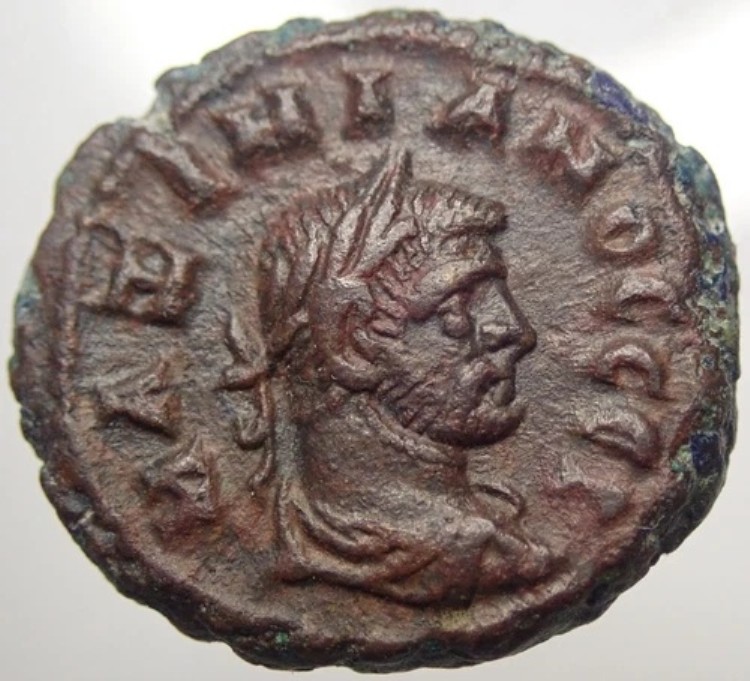 レア ！！！ Roman Maximianus ΜΑΞΙΜΙΑΝΟC C? Dikaiosyne Alexandria 本物の保証