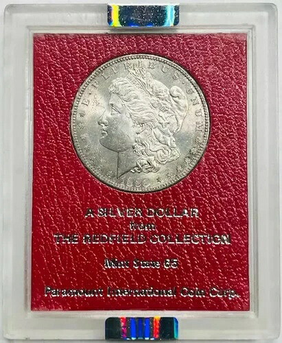 1898 S モーガン銀貨 NGC MS-64 レッドフィールド ホード!